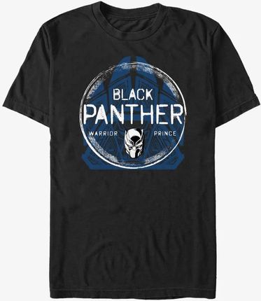 Queens Marvel Avengers Classic - Panther Patch Unisex T-Shirt Black