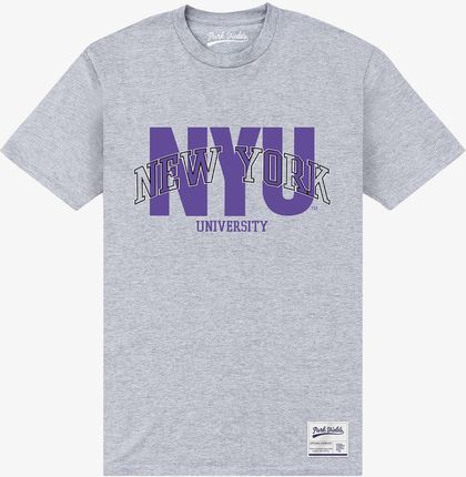 Queens Park Agencies - New York University Script Unisex T-Shirt Sport Grey