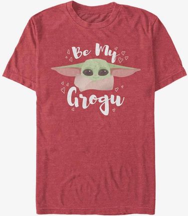 Queens Star Wars: The Mandalorian - BY MY GROGU Unisex T-Shirt Vintage Heather Red