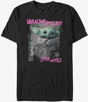 Queens Star Wars: The Mandalorian - Grunge Child Unisex T-Shirt Black