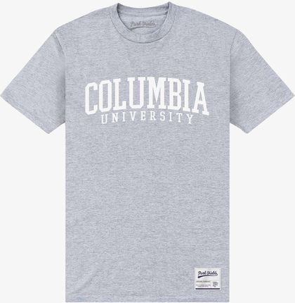 Queens Park Agencies - Columbia University Script Unisex T-Shirt Sport Grey