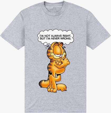 Queens Park Agencies - Garfield Never Wrong Unisex T-Shirt Sport Grey