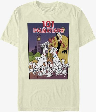 Queens Disney Classics 101 Dalmatians - VHS Cover Unisex T-Shirt Natural