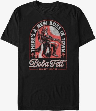 Queens Star Wars Book of Boba Fett - The New Boss Unisex T-Shirt Black