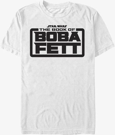 Queens Star Wars Book of Boba Fett - Basic Logo Unisex T-Shirt White