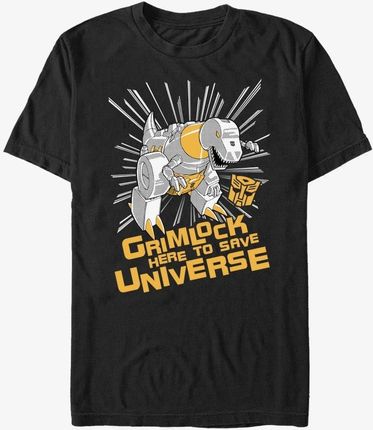 Queens Hasbro Vault Transformers - Grimlock Save Universe Unisex T-Shirt Black