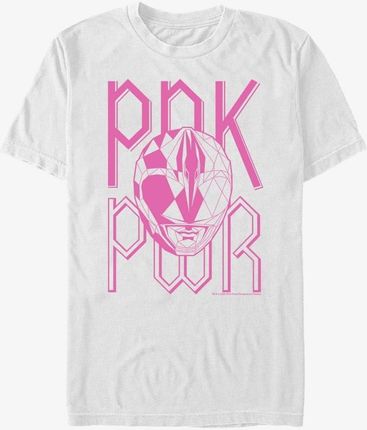 Queens Hasbro Vault Power Rangers - PNK PWR Unisex T-Shirt White