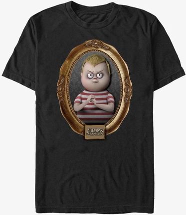 Queens MGM The Addams Family - Pugsley Portrait Unisex T-Shirt Black