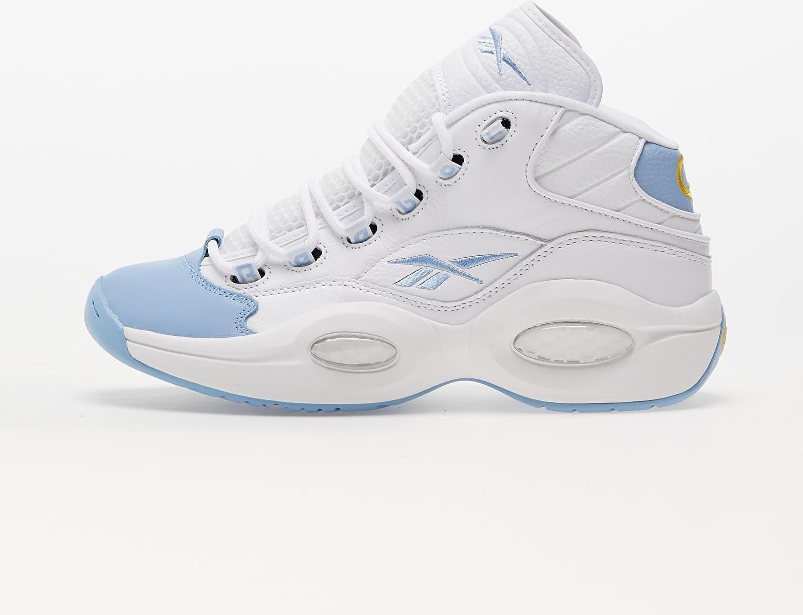 Reebok Question Mid ホワイト/イエロー Reebok Question Mid (White / Yellow) FX4278 - Allike Store