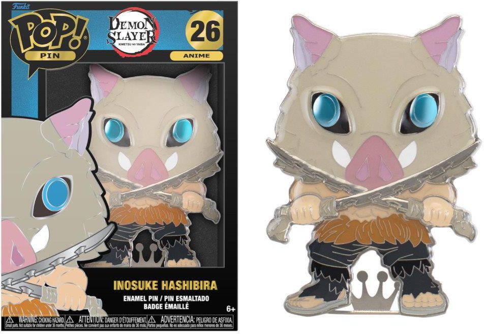 Funko Pop Pin Przypinka Demon Slayer Inosuke Hashibira 26 - Ceny i ...