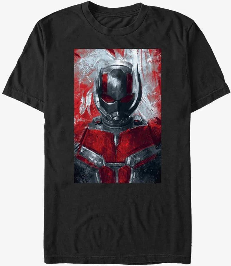 Queens Marvel Avengers Endgame Ant Painted Unisex TShirt Black