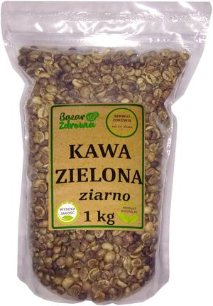 Bazar Zdrowia Kawa Zielona Ziarnista Robusta 1kg