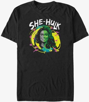 Queens Marvel She-Hulk: Attorney at Law - She Hulk Surfer Style Unisex T-Shirt Black