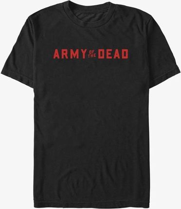 Queens Netflix Army Of The Dead - Red Logo Unisex T-Shirt Black