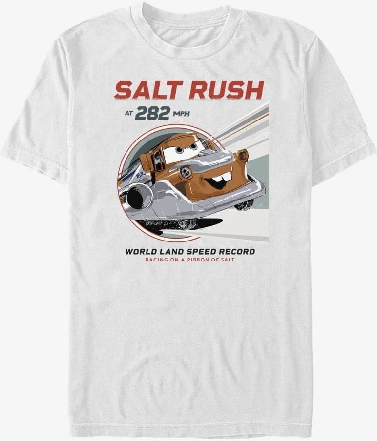 Queens Pixar Cars-cars 2 - Salt Rush Unisex T-shirt White - Ceny I 