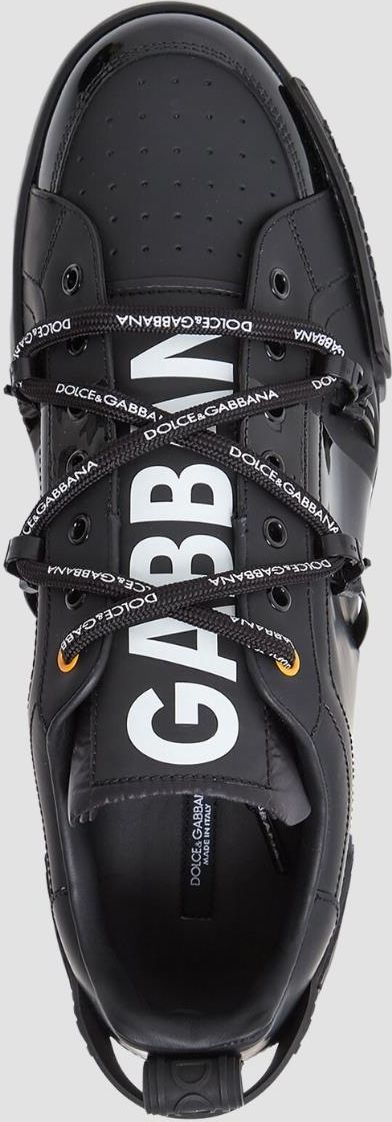 Dolce & Gabbana Czarne sneakersy Portofino 44 - Ceny i