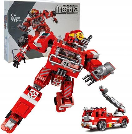 Xingbao Klocki Technic Transformers Wóz Strażacki