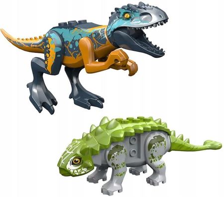Habarri Dinozaury Klocki Ankylosaurus I Tyranosaurus