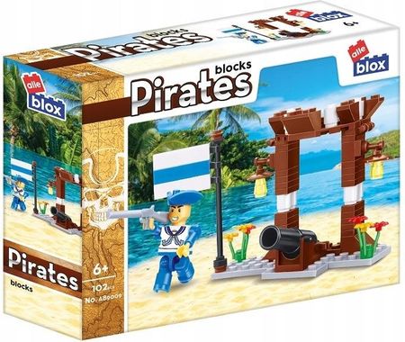 Mega Creative Klocki Pirates Armata I Pirat 102El. Alleblox