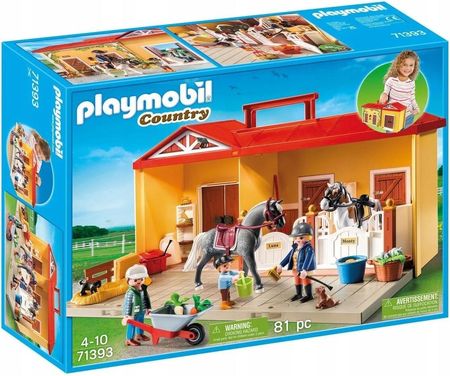 Playmobil 71393 Country Nowa Przenośna Stajnia