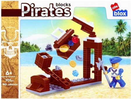 Mega Creative Klocki Konstr Alleblox Pirat 101El 19X7X5 Pud