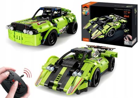 Pro Kids Klocki Techniczne R/C Auto Sportowe 2W1 Sterowane Konstrukcyjne