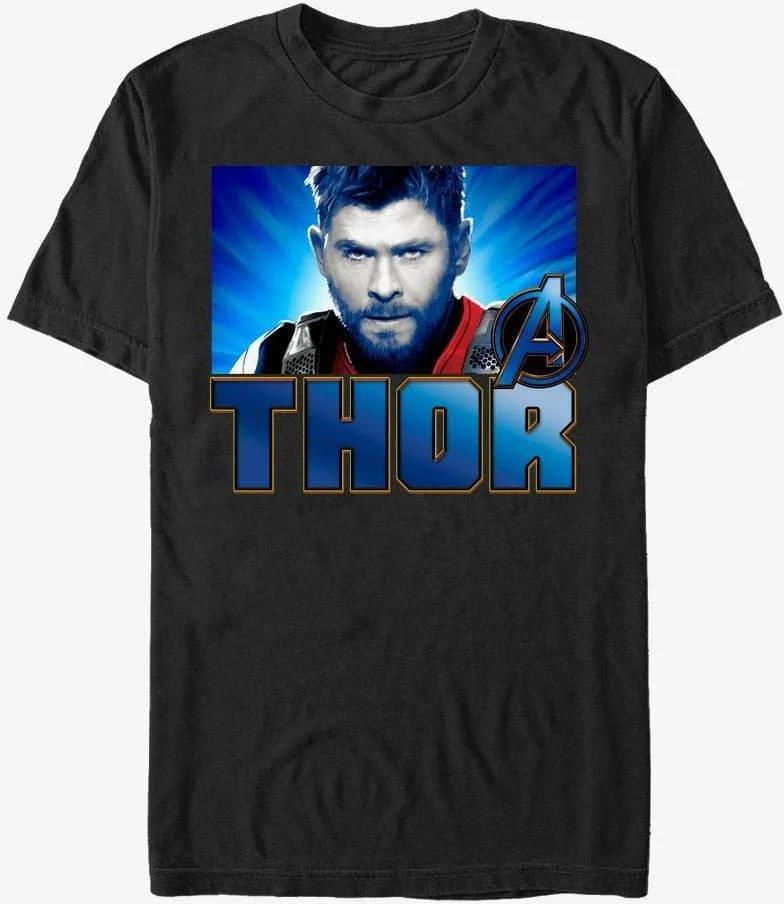 Queens Marvel Avengers Endgame Thor Gaze Unisex TShirt Black Ceny