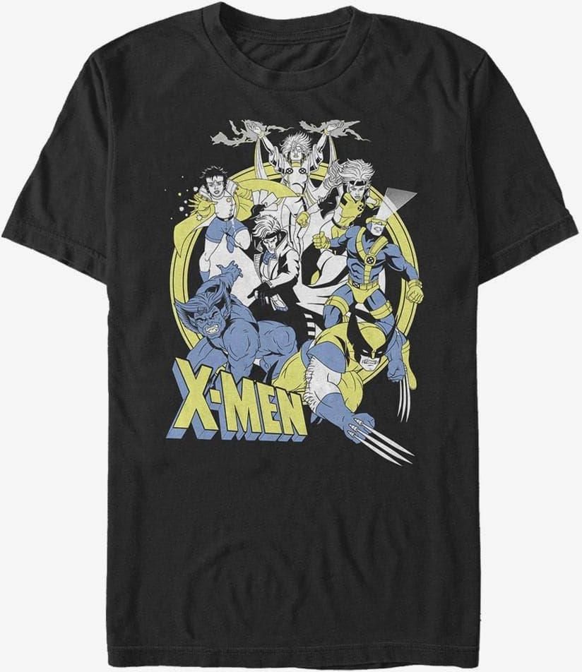 Queens Marvel Classic Vintage Xmen Unisex TShirt Black Ceny i opinie Ceneo.pl