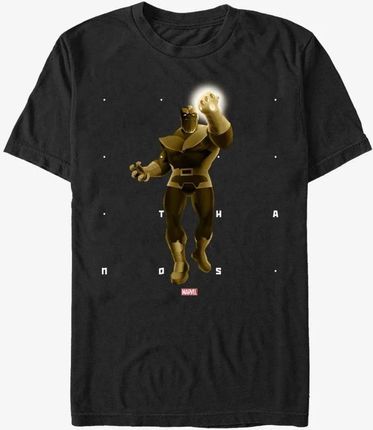 Queens Marvel - Thanos Shapes Unisex T-Shirt Black