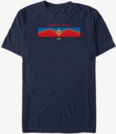 Queens Captain Marvel: Movie - Get the Message Unisex T-Shirt Navy Blue