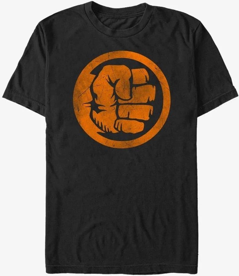 Marvel Skyline Logo Oversize Women's Rolled Sleeve T-Shirt