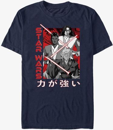 Queens Star Wars: Visions - Weapons Anime Unisex T-Shirt Navy Blue