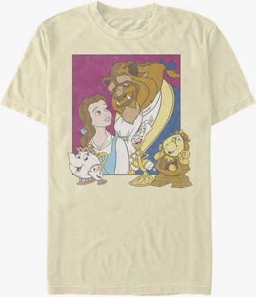 Queens Disney Beauty & The Beast - BEAUTY AND A BEAST Unisex T-Shirt Natural