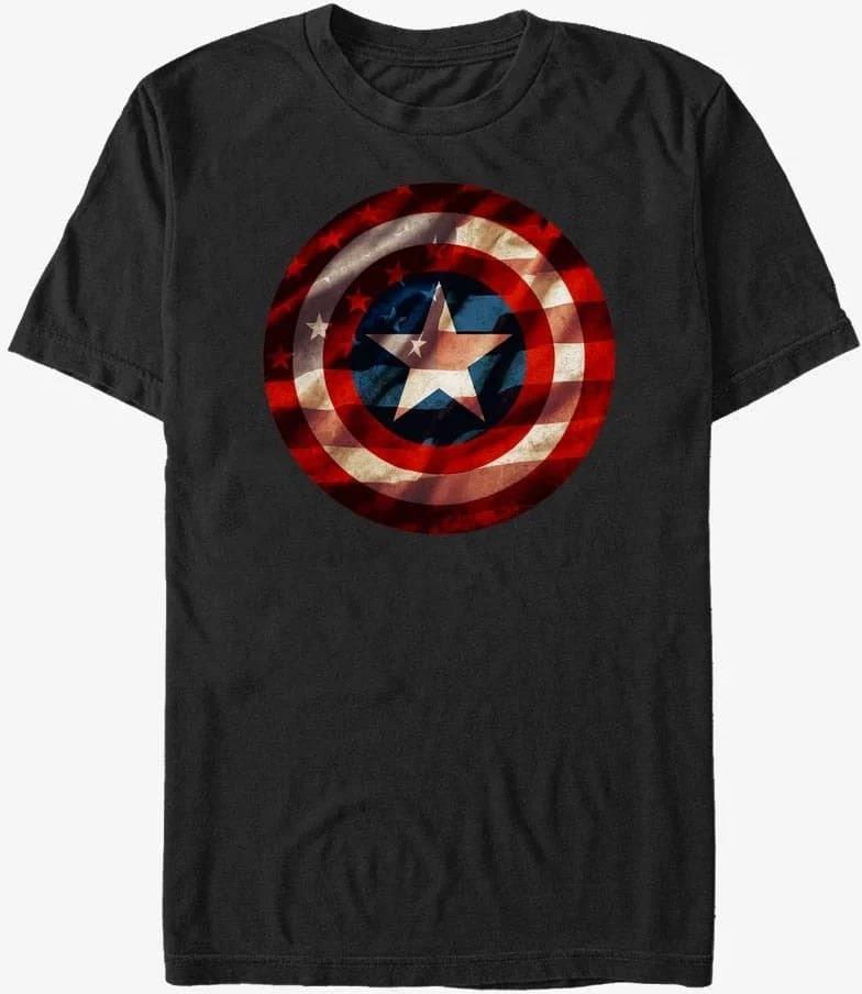 Maglietta Donna Marvel Avengers Classic - T-Shirt Maniche Corte In Cotone Organico