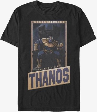 Queens Marvel Avengers Classic - Perfectly Balanced Thanos Unisex T-Shirt Black