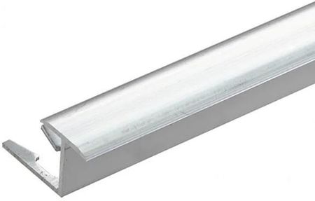 Profil dylatacyjny do glazury do łuków aluminium laminat CEZAR 15mm 2,5m Srebrny
