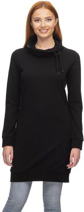 sukienka RAGWEAR - Chlloe Solid Black (1010) rozmiar: L