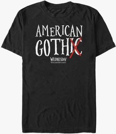 Queens MGM Wednesday - American Goth Unisex T-Shirt Black