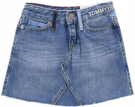 Spódnica Tommy Hilfiger dziewczęca jeansowa 128 cm