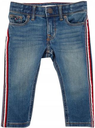 Spodnie Tommy Hilfiger dziewczęce jeansowe 152 cm