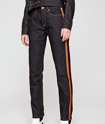Spodnie Pepe Jeans damskie jeansowe cygaretki W34