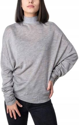 Bluzka Guess damska rękaw sweter z wełną luźny r M