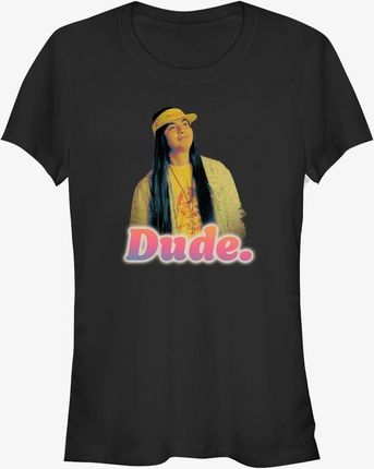 Queens Netflix Stranger Things - Dude Retro Women's T-Shirt Black