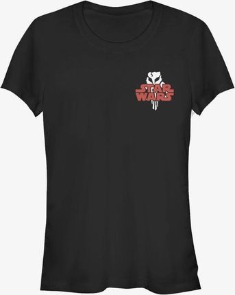 Queens Star Wars: Classic - Mandalorian Logo Women's T-Shirt Black