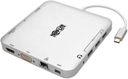 Eaton Tripp Lite USB-C Dock, Dual Display - 4K HDMI/mDP, VGA, USB 3.2 Gen 1 (U442DOCK2S)