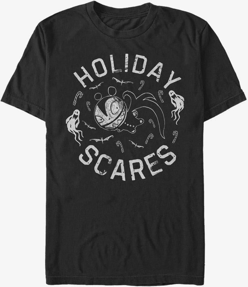 Nightmare Before Christmas T-Shirt Unisex Sallycat – Colore Nero, Vestibilità Regular, Stampata Sul Fronte, Ufficiale Disney - 3