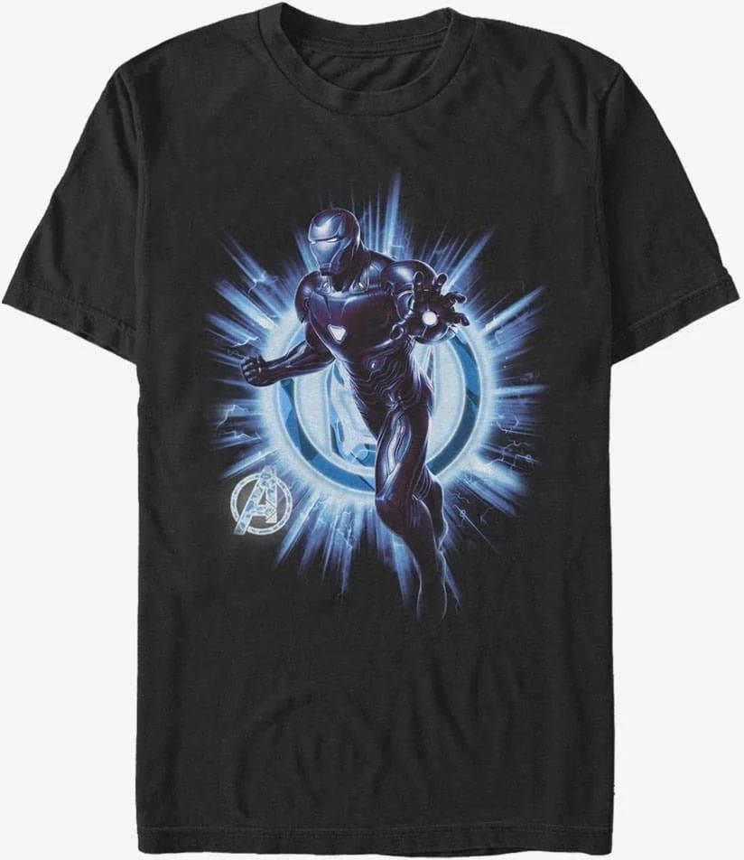 Queens Marvel Avengers Endgame Ironman Endgame Unisex TShirt Black