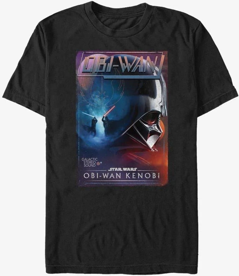 Queens Star Wars Obi Wan Vader Vhs Unisex T Shirt Black Ceny I Opinie Ceneopl 0798