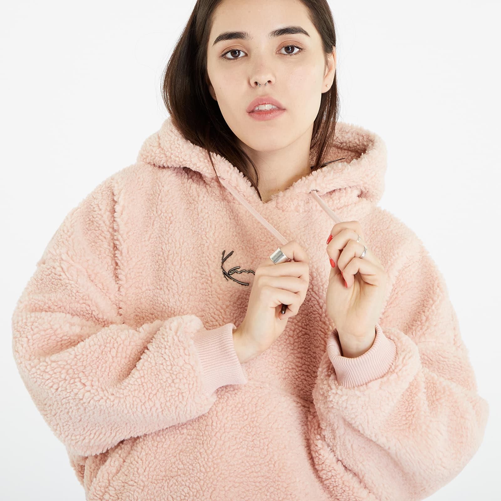 Teddy Hoodie Karl Kani Fleece Jacke Metal Teddy Hoodie Kani Karl