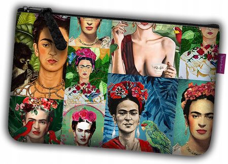 Kosmetyczka filcowa czarna Bertoni Modern Frida